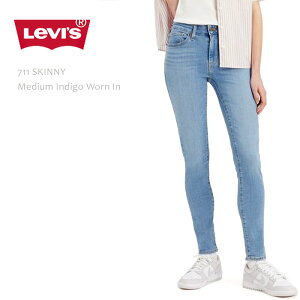 Levi's ���[�o�C�X 711 SKINNY Medium Indigo Worn In Levis 711 �X�L�j�[ �W�[���Y usa �č����f�� �f�j�� �f�j���p���c �W�[���Y ���f�B�[�X �X�L�j�[�p���c ���f�B�[�X �X�L�j�[�W�[���Y �X�L�j�[�f�j��