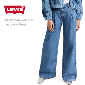Levi's Premium リーバイス バギー ワイドBAGGY DAD WIDE LEG Cause And Effectリーバイス レディース ワイドデニム ワイドパンツ ワイド ストレート ジーンズ levis リーバイスプレミアム