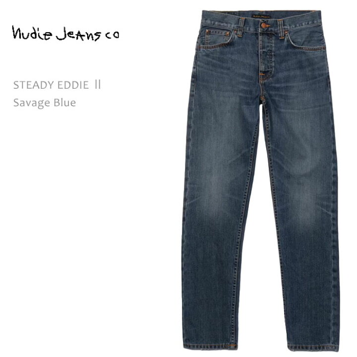 楽天市場】NUDIE JEANS ヌーディージーンズ STEADY EDDIE 2 Savage 