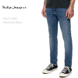 NUDIE JEANS ヌーディージーンズ TIGHT TERRY Inbetween Blues ヌーディージーンズ タイトテリー メンズデニム デニムパンツ ジーンズ スリムパンツ ストレートデニム nudie jeans co