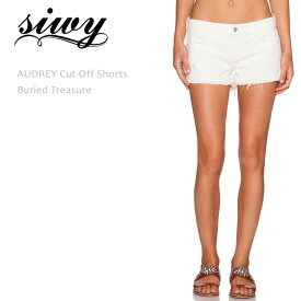 【SALE】Siwy（シィーウィー）AUDREY CUT-OFF SHORTS Buried Treasureショートデニム/ショートパンツ/デニム/ダメージ