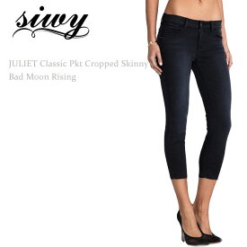 【SALE】Siwy（シィーウィー）JULIET Classic Pocket Cropped Skinny Bad Moon Risingスキニーデニム/クロップドデニム