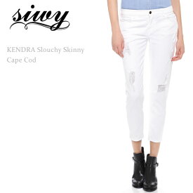【SALE】Siwy（シィーウィー）KENDRA Slouchy Skinny Cape Codルーズスキニー/ホワイトデニム/カラーデニム