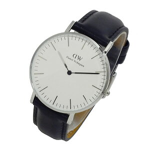 �_�j�G���E�F�����g�� DANIEL WELLINGTON �r���v CLASSIC SHEFIELD 36 �V���o�[ 0608DW DW00100053 �z���C�g �u���b�N �z���C�g