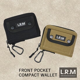 【メール便送料無料】LRM ミニ財布 ナイロンフラップ ミドル財布 コンパクト メンズ ボーイ 男の子 レディース ナイロン 学生 ロゴ lrm L.R.M l.r.m 高級感 プチプラ 開運 一粒万倍日 あす楽 cmk200705