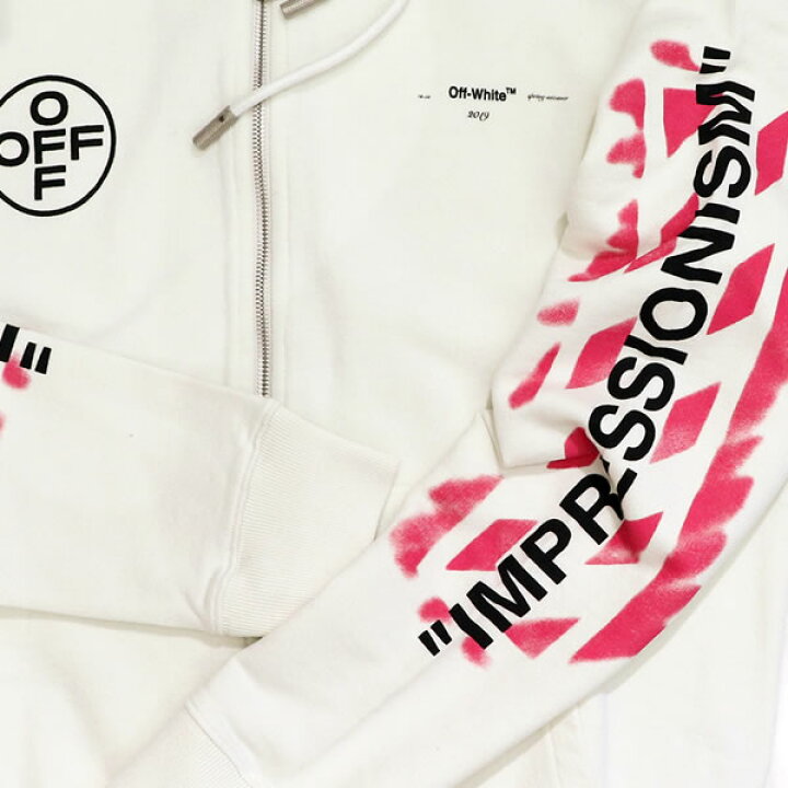 楽天市場】オフホワイト【Off-White】 正規品 DIAG STENCIL ZIPPED  