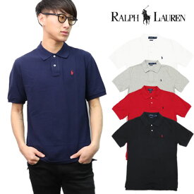 ポロ ラルフローレン【POLO RALPH LAUREN 】 323603252 ボーイズサイズ ポロシャツ メンズ 男性 ポニー コットン トップス 半袖 シンプル BLACK GREY WHITE NAVY RED 【あす楽】【送料無料】