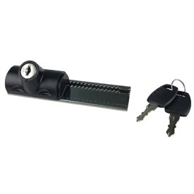 ノムラテック 引き戸・サッシ用補助錠　鍵付スライドロック 811984【メーカー直送】