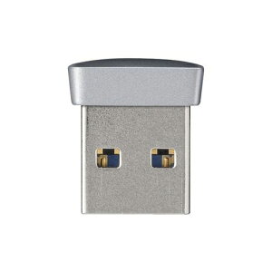 BUFFALO バッファロー USB3.0対応 マイクロUSBメモリー 64GB シルバー RUF3-PS64G-SV RUF3PS64GSV【メーカー直送】