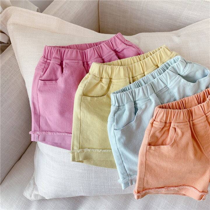 楽天市場】【延長セール】 ショートパンツ 女の子 夏用 90 100 110 120 