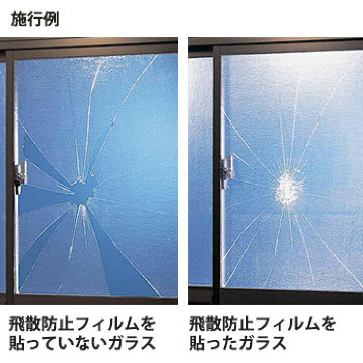 楽天市場】ガラス飛散防止フィルム ＜凹凸ガラス用＞92×90cm 