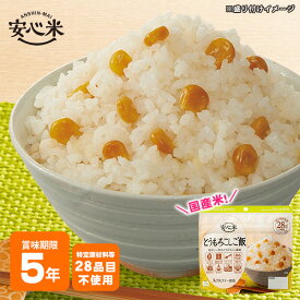 非常食 アルファ米 安心米 とうもろこしご飯 100g アルファー食品[M便 1/4]