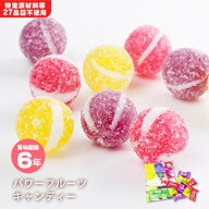 ユニーク総合防災 パワーフルーツキャンディ 6年保存 非常食 保存食 備蓄食 飴 あめ キャンディー 糖分 …