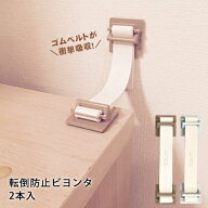 転倒防止ベルト ビヨンタ 2本入り ライトグレー LH-902BGP モカ LH-902BMP 耐震 ゴムベルト 衝撃吸収 転…