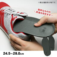 安全靴 セーフティ・インソール 踏抜防止板 男性向け大きめサイズ 24.5 〜 28.0 cm 踏抜防止 踏み抜き防…