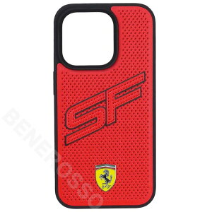 �t�F���[�� iPhone 15Pro PU���U�[ �o�b�N�J�o�[ �r�b�O SF ���b�h FEHCP15LPINR