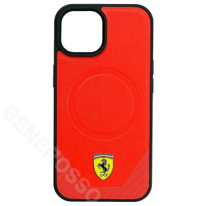 �t�F���[�� iPhone 15 �}�O�Z�[�t PU���U�[ �o�b�N�J�o�[ ���b�h FEHMP15SPTER