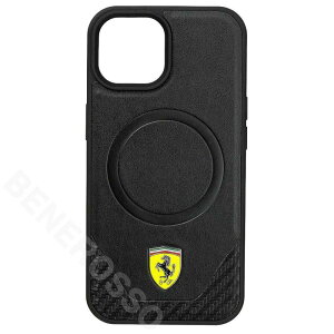 �t�F���[�� iPhone 15 �}�O�Z�[�t PU���U�[ �o�b�N�J�o�[ �u���b�NFEHMP15SPTEK