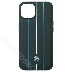 BMW iPhone 14 ���U�[ �o�b�N�J�o�[ HOT STAMP LINES �u���b�N BMHCP14S22RVSK