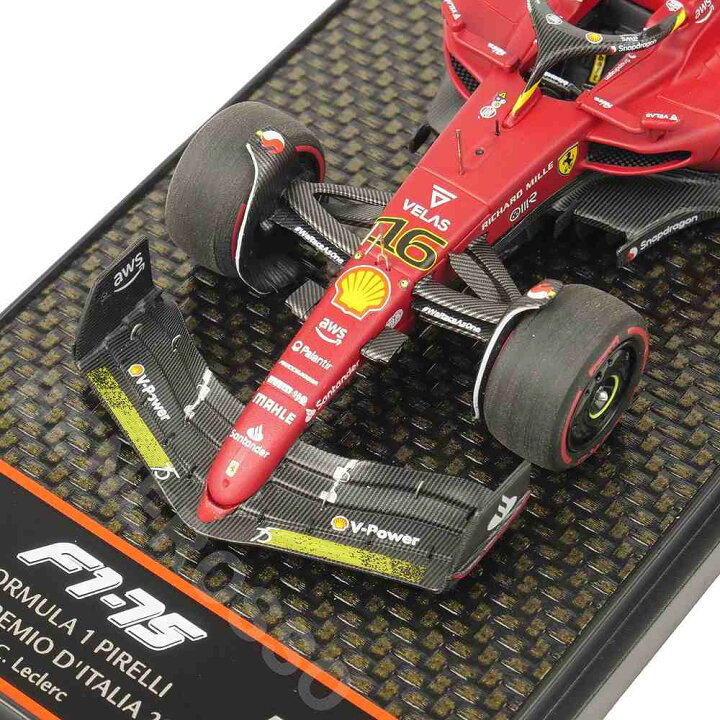 楽天市場】BBR MODELS 1/43スケール フェラーリ F1-75 イタリアGP 