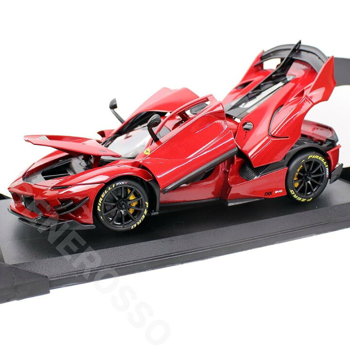 楽天市場】BBURAGO 1/18スケール フェラーリ FXX K EVO レッド 18 