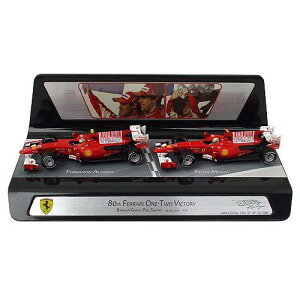 }e 1/43XP[ tF[ F10 2010 o[[GP 80th FERRARI ONE-TWO VICTORY 2Zbg MT7423V
