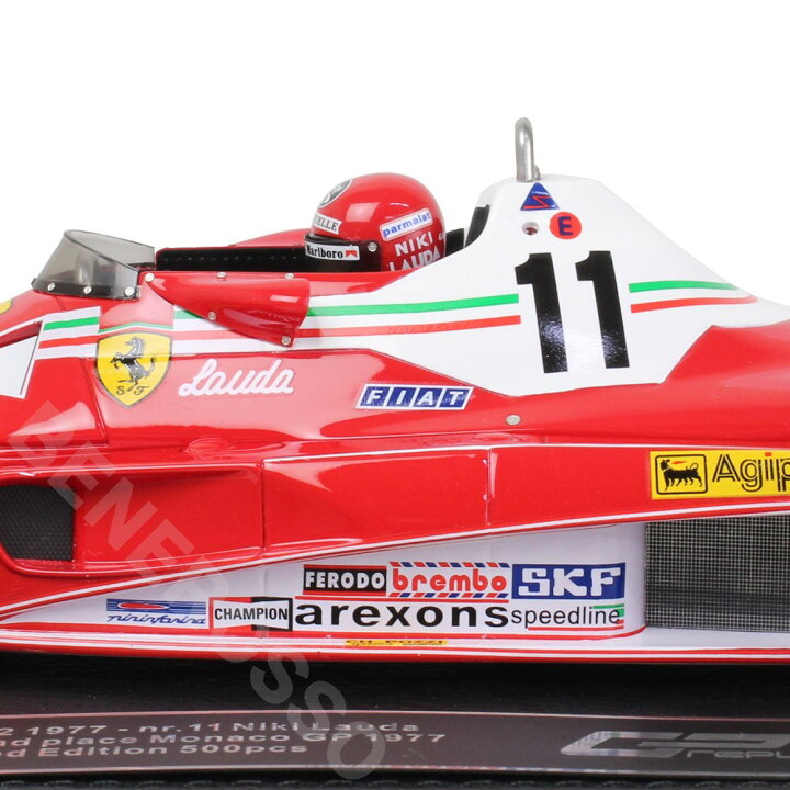 楽天市場】TOPMARQUES 1/18スケール フェラーリ 312 T2 1977 モナコGP 
