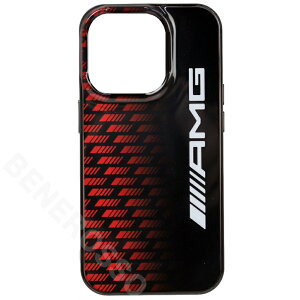 AMG iPhone 15Pro �_�u�����C���[ �o�b�N�J�o�[ �u���b�N AMHCP15L23HGHP