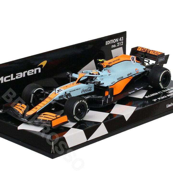 楽天市場】MINICHAMPS 1/43スケール マクラーレン F1 チーム MCL35M L 