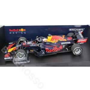 MINICHAMPS 1/18スケール レッドブル レーシング ホンダ RB16B M.フェルスタッペン フランスGP 2021 ウィナー 110210833