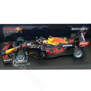 MINICHAMPS 1/18スケール レッドブル レーシング ホンダ RB16B M.フェルスタッペン 2021 ベルギーGP 優勝 110211333
