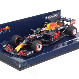 MINICHAMPS 1/43スケール レッドブル レーシング ホンダ RB16B M.フェルスタッペン オランダGP 2021 ウィナー 410211433