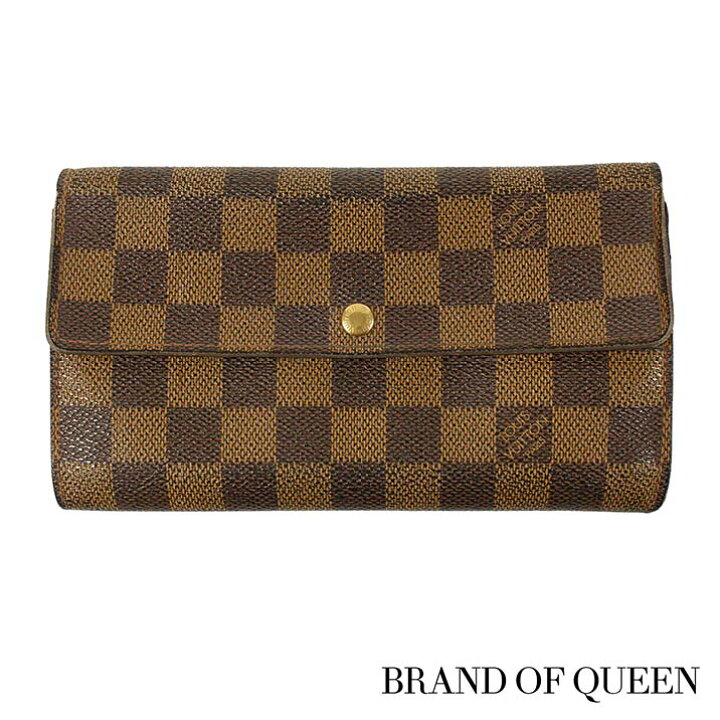 楽天市場】Louis Vuitton ルイ・ヴィトン 長財布 小銭入れあり 【中古 