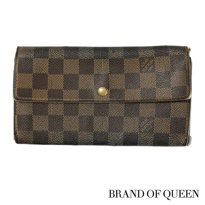 楽天市場】Louis Vuitton ルイ・ヴィトン 長財布 小銭入れあり 【中古 