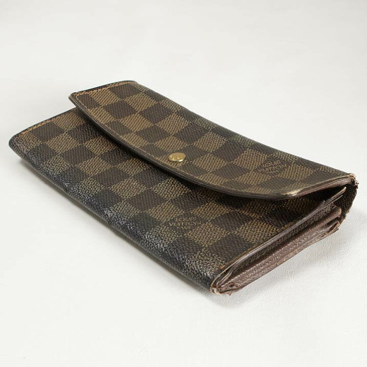 楽天市場】Louis Vuitton ルイ・ヴィトン 長財布 小銭入れあり 【中古 