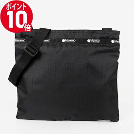 《P10倍_11日01:59まで》レスポートサック ショルダーバッグ LeSportsac サコッシュ 無地 ブラック 1300 C509 レディース | ブランド