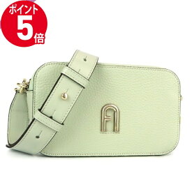 《P5倍_9日19:59まで》FURLA フルラ ショルダーバッグ PRIMULA プリムラ マルチカラー カメラバッグ ライトグリーン系 WB00667 BX0613 FEL00