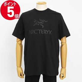 《P5倍_9日19:59まで》アークテリクス メンズ Tシャツ ARC’TERYX Arcword Logo アークワード ロゴ ショートスリーブ 半袖 ブラック X000007991 BLACK S/M/L | ブランド