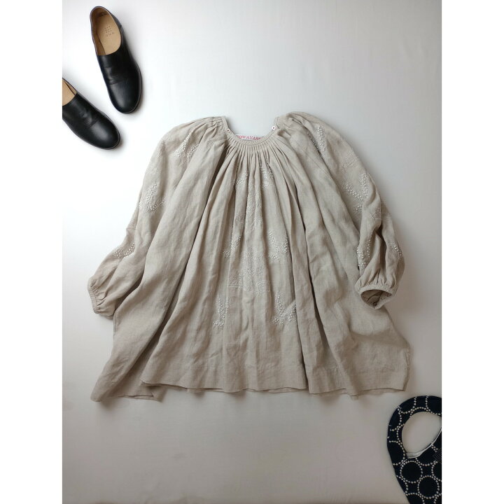 楽天市場】TOWAVASE トワヴァーズ Sashiko ブラウス トップス 刺し子 