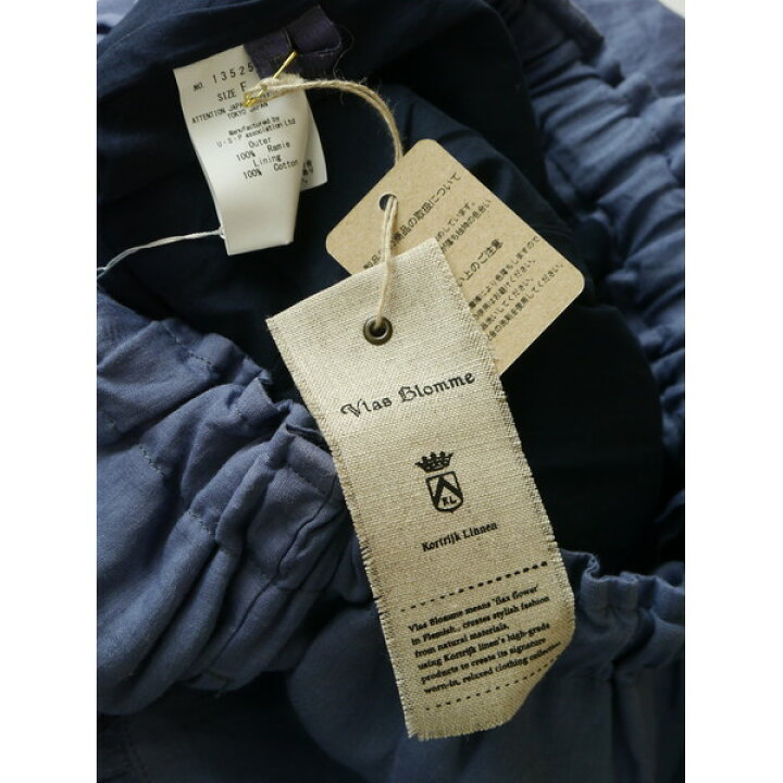 楽天市場】22SS Vlas Blomme ヴラスブラム Ramie Voile 裏付き 