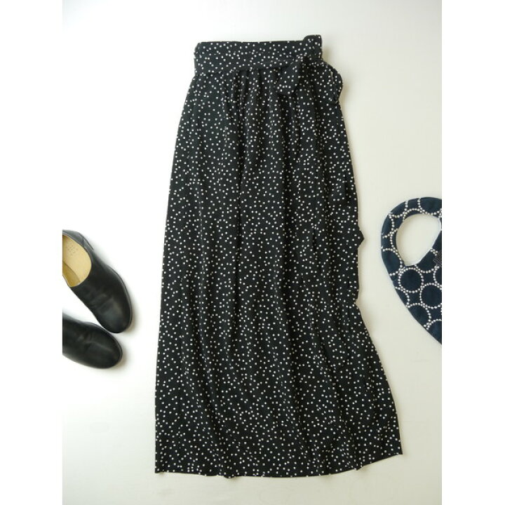 楽天市場】My weakness ともさかりえ Dot skirt long ドット ロング  
