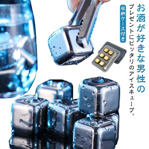 ステンレス ステンレスキューブ 氷 酒用品 ウイスキーストーン 溶けない氷 トング付き 角氷 キューブ 急速冷却 繰り返し使用 水割りセット ステンレス氷 冷蔵庫 こおり 氷 保冷剤 飲み物 ビ
