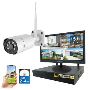 ���C�����X�J���� �^��@�Z�b�g �u���[�h�E�H�b�` SEC-W-G1H ���C�����X�J����1�� �^��@�\�t����M�@ HDD 2TB/4TB 500����f IP66 �x��ʒm ��ԎB�e �l�����m �f���^�� 15.6�C���`���j�^�[�I�v�V��