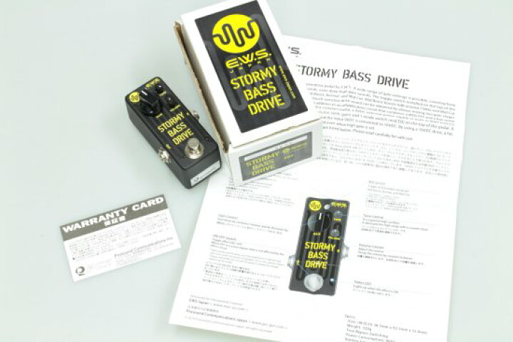 楽天市場】E.W.S. Stormy Bass Drive【新品】【オーバードライブ  