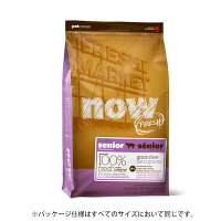 新鮮な食材　ナウフレッシュ　グレインフリー　シニアキャット&ウェイトマネジメント 3.63kg　キャットフード　NOW FRESH Grain Free【猫/キャットフード/】