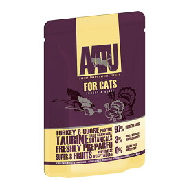 グレインフリー AATU アートゥー　キャット ターキー＆グース 85g ウェット　総合栄養食　【猫/キャットフード/穀物フリー】