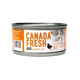 カナダフレッシュ　猫用総合栄養食　ダック　85g　ウェットフード　缶詰【猫/高品質/キャットフード】