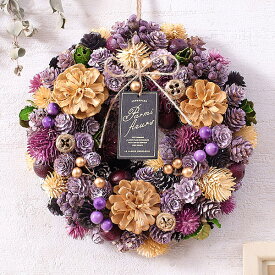 【最短翌日届け 14時まで】 リース クリスマスリース ナチュラルリース Mサイズ 送料無料 直径約20cm以上 誕生日プレゼント 誕生日 プレゼント ギフト 玄関 ドア 飾り ウェルカム 造花 ドライフラワー お祝い かわいい