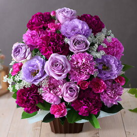 【最短 翌日届け 14時まで】クール便対応 花 誕生日 ギフト おまかせ アレンジメント 花束 Mサイズ 品質保証 プレゼント 生花 お花 女性 妻 ヒマワリ カラー バラ 薔薇 百合 ユリ バルーン お祝い 花束 プレゼント 結婚記念日 開店祝い 定年 画像配信