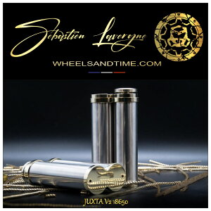 WHEELSANDTIME JUXTA V2 Titanium 18650 24mm tX nCGh JjJ X^bN MOD `^ vape dq^oR ׃Cv
